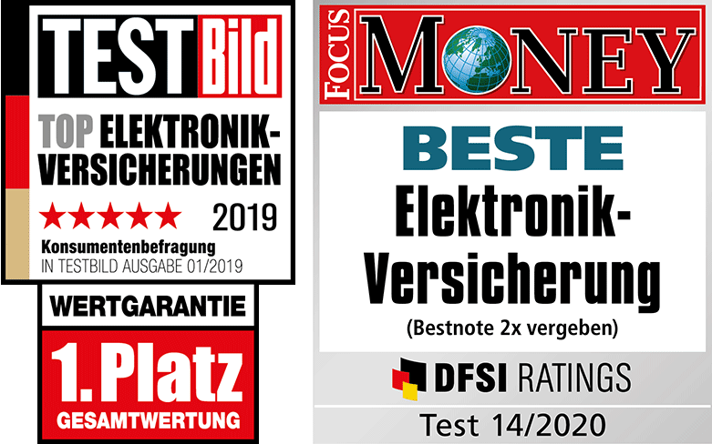 Bild: Hörgeräteversicherung Testsiegel